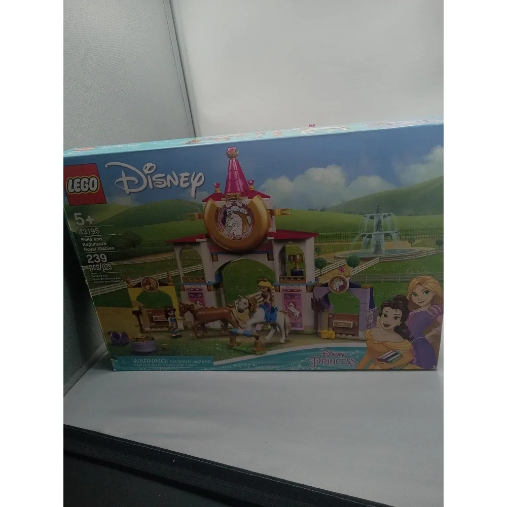 LEGO Disney Princess Belle and Rapunzel's Royal Stables (43195 Not Complete Read